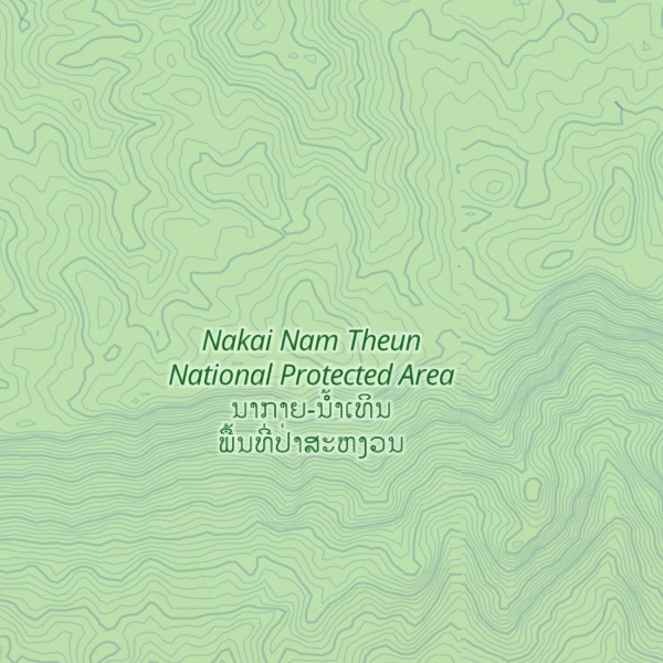 Map of Phou Koua