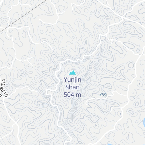 Map of Yunjin Shan