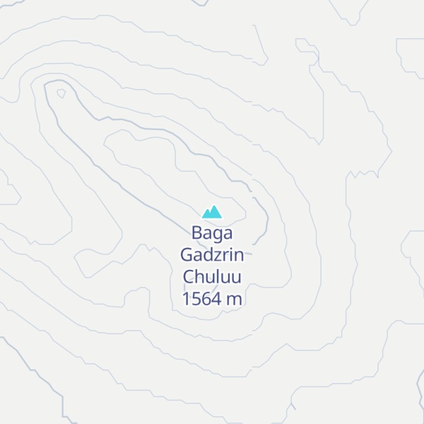 Map of Baga Gadzrin Chuluu