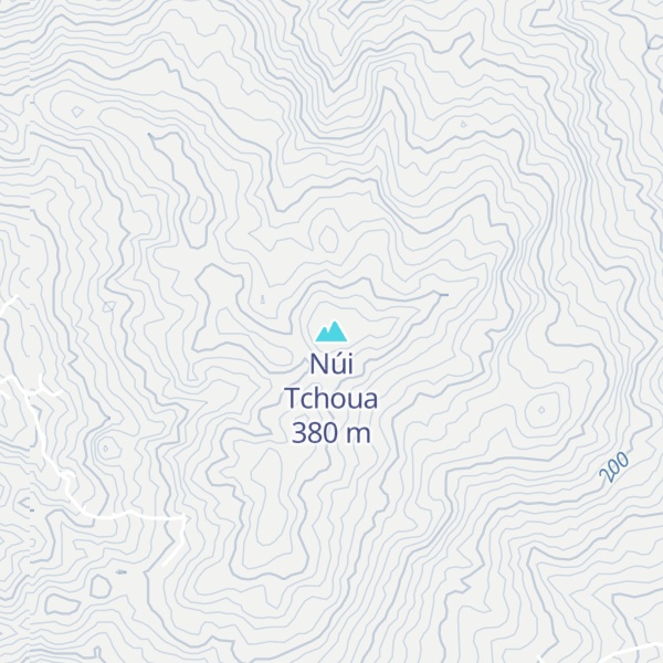 Map of Núi Tchoua