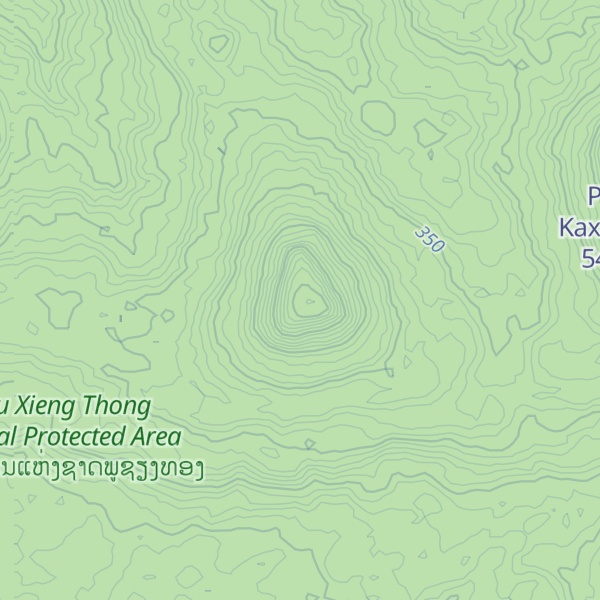Map of Phou Lôn
