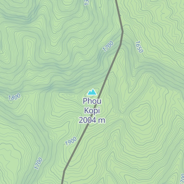 Map of Phou Kopi