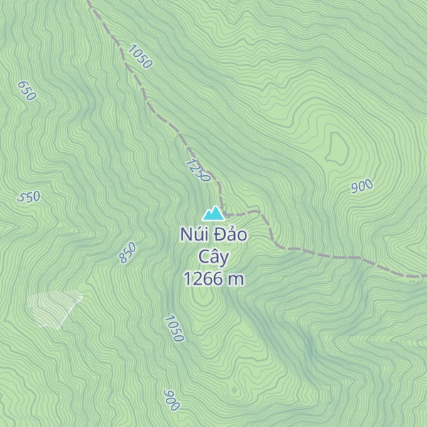 Map of Núi Đảo Cây