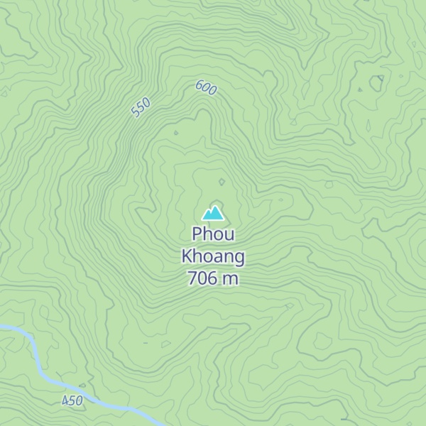 Map of Phou Khoang