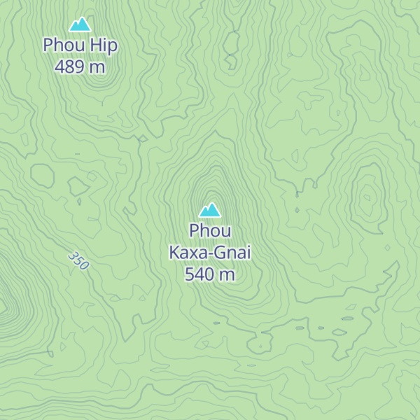Map of Phou Kaxa-Gnai