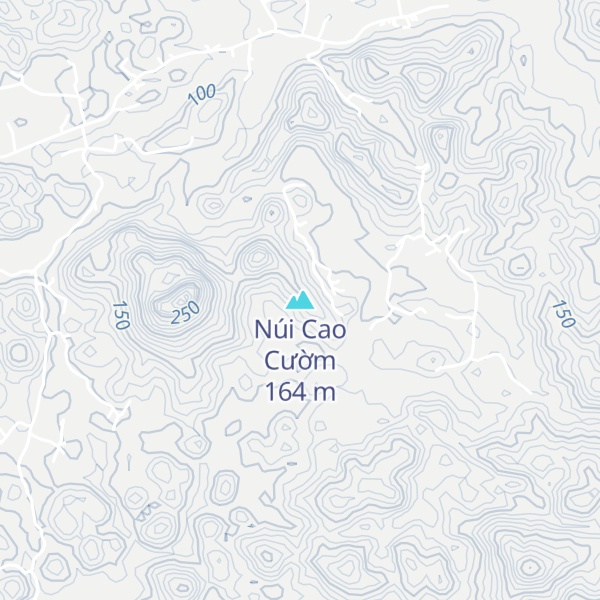 Map of Núi Cao Cườm