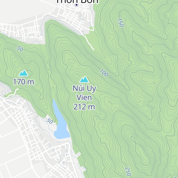 Map of Núi Quỳnh Lâm