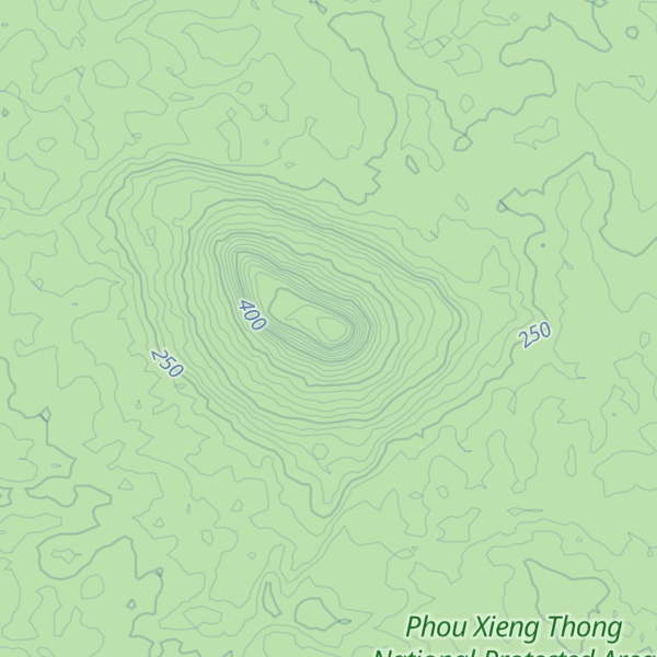 Map of Phou Khaohèm