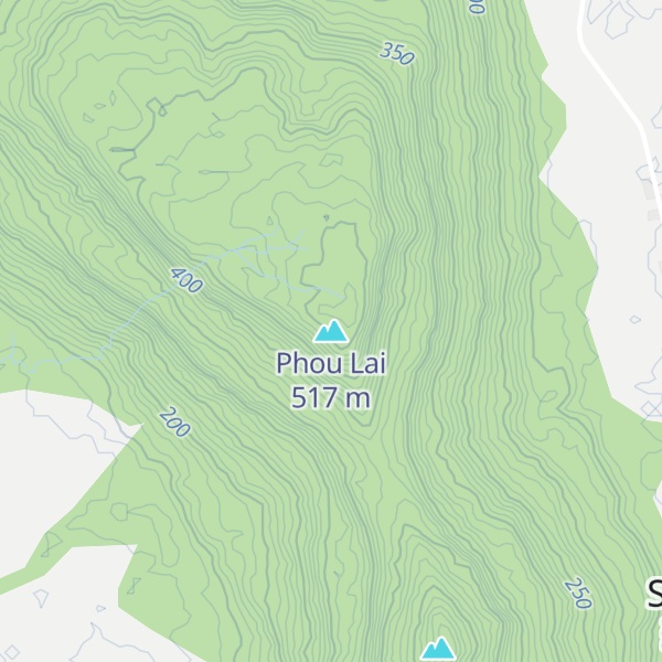 Map of Phou Lai