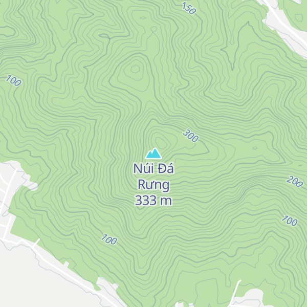 Map of Núi Đá Rưng