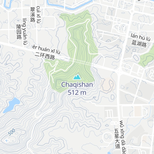 Map of Chaqishan