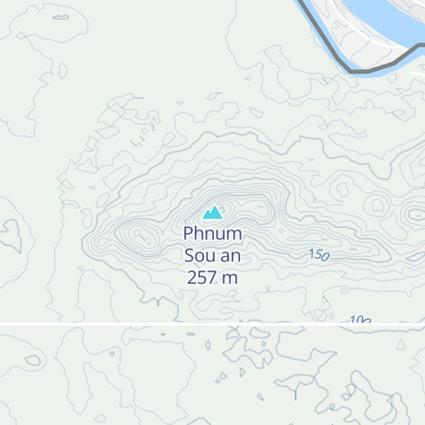 Map of Phnum Sou an