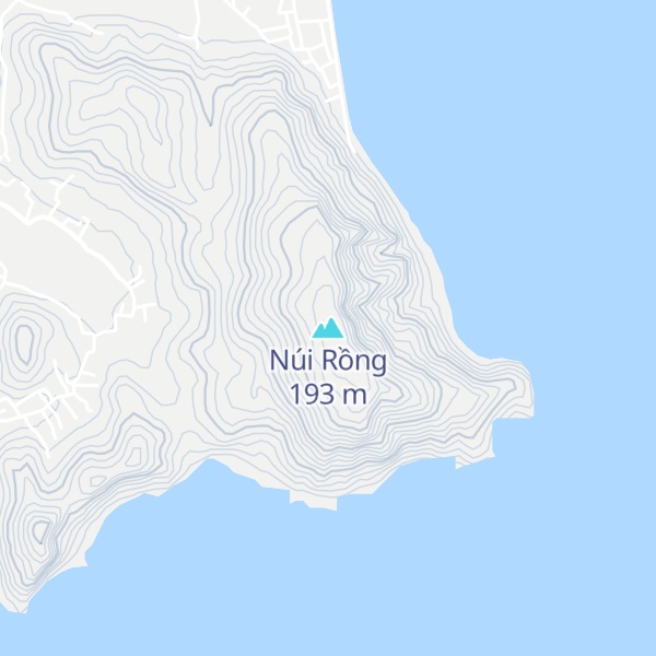 Map of Núi Rồng