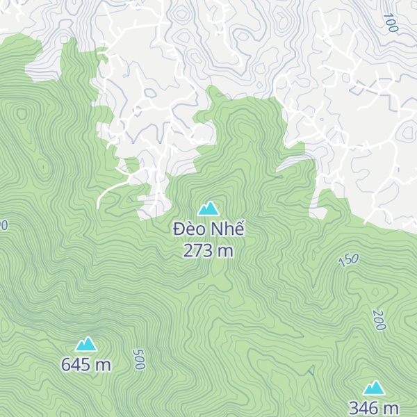 Map of Đèo Nhế