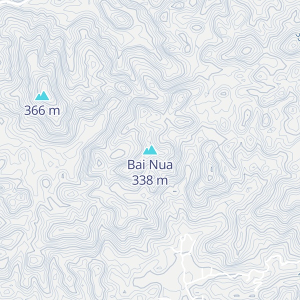 Map of Bai Nua