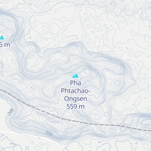 Map of Pha Phtachao-Ongsen
