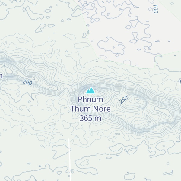 Map of Phnum Thum Nore