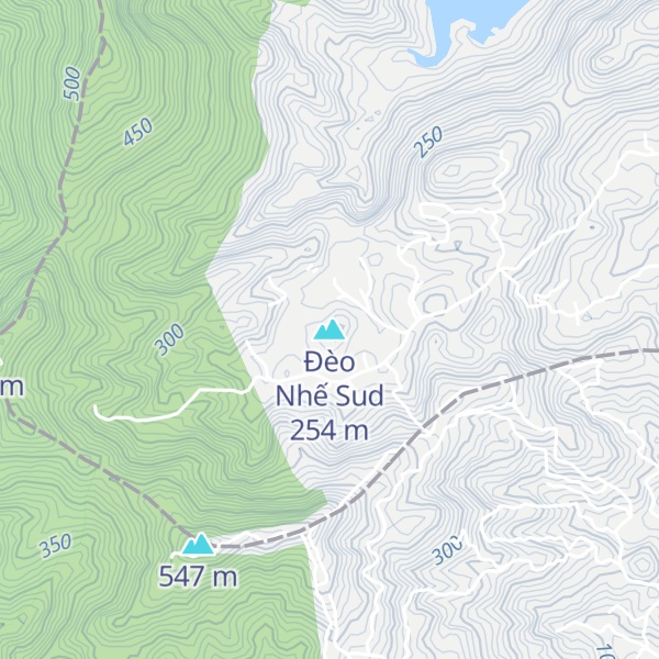 Map of Đèo Nhế Sud