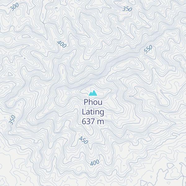 Map of Phou Lating