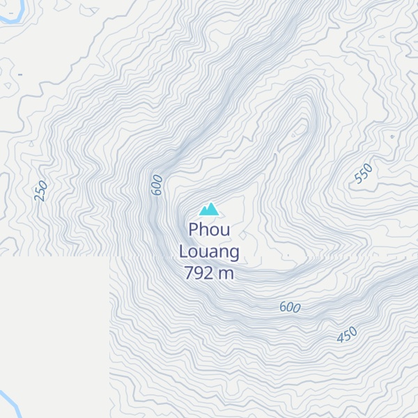 Map of Phou Louang