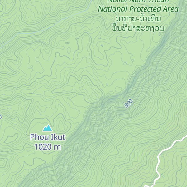Map of Nui Y Cut