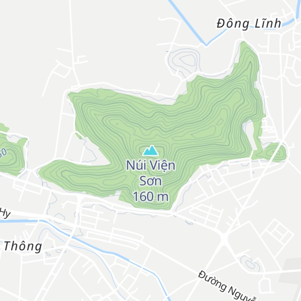 Map of Núi Viện Sơn