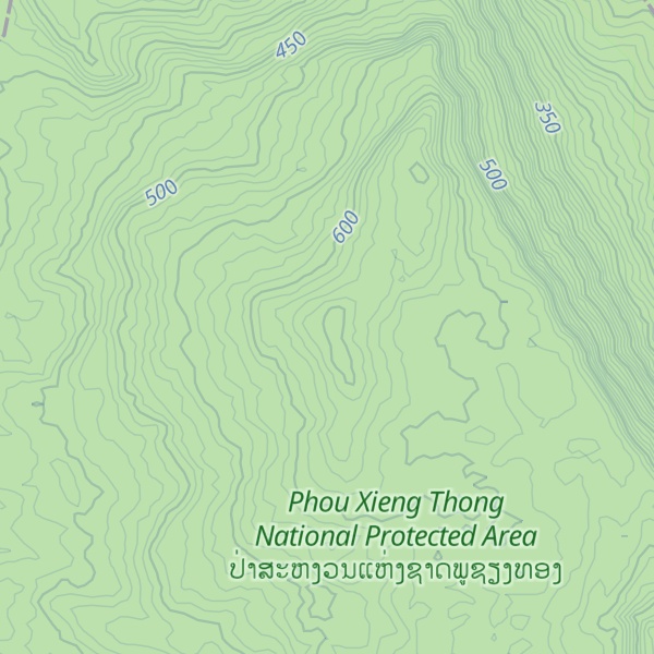 Map of Phou Samakho-Nua