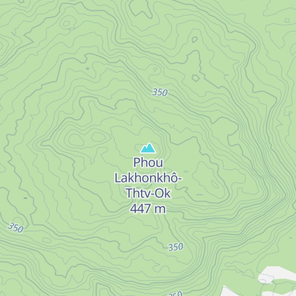 Map of Phou Lakhonkhô-Thtv-Ok