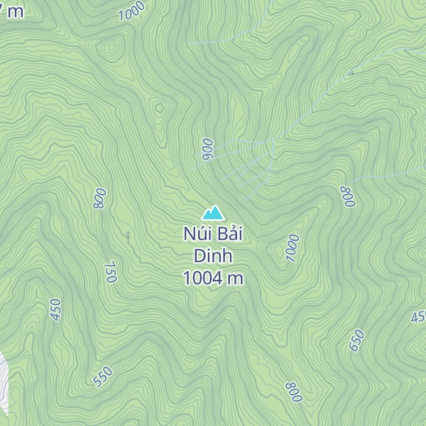 Map of Núi Bải Dinh