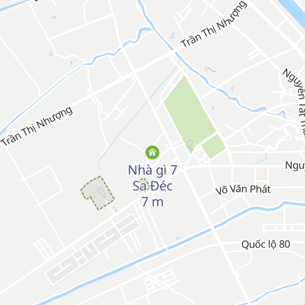 Map of Nhà gì 7 Sa Đéc