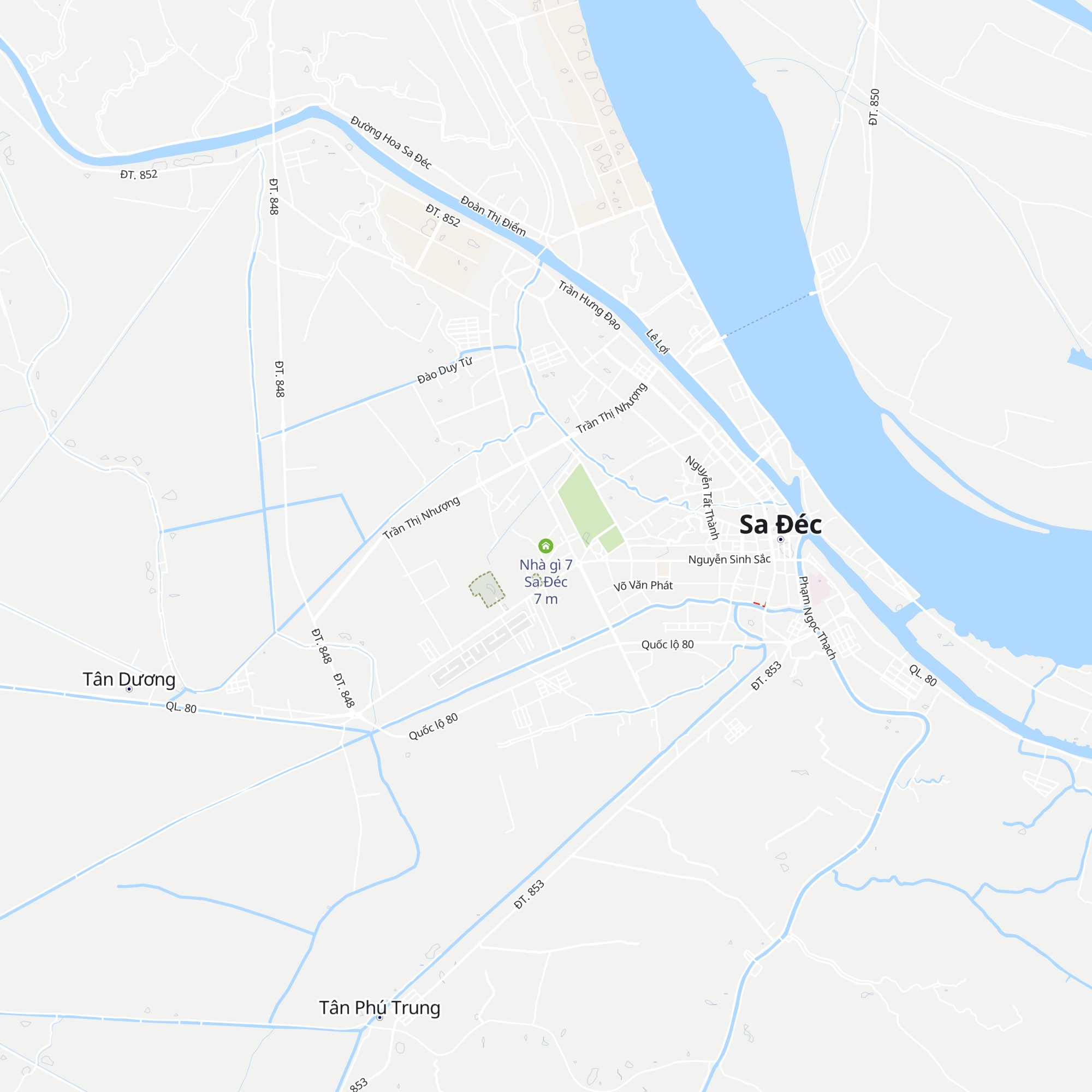 Nhà gì 7 Sa Đéc map