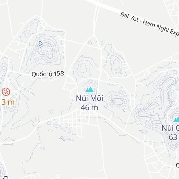 Map of Núi Môi