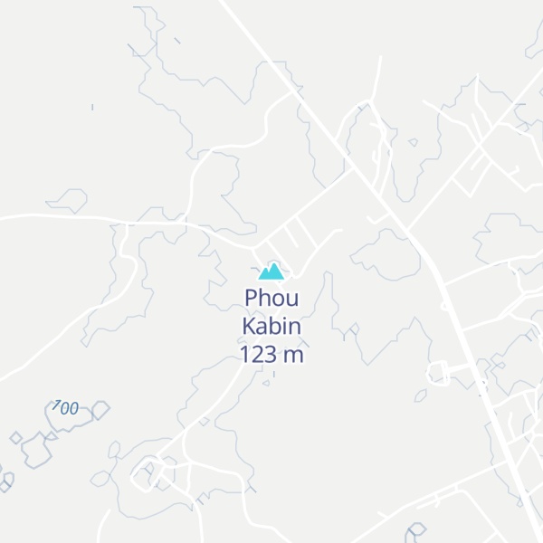 Map of Phou Kabin