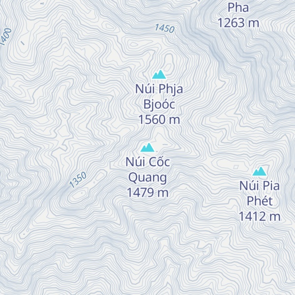 Map of Núi Cốc Quang