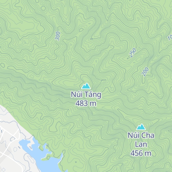 Map of Núi Táng
