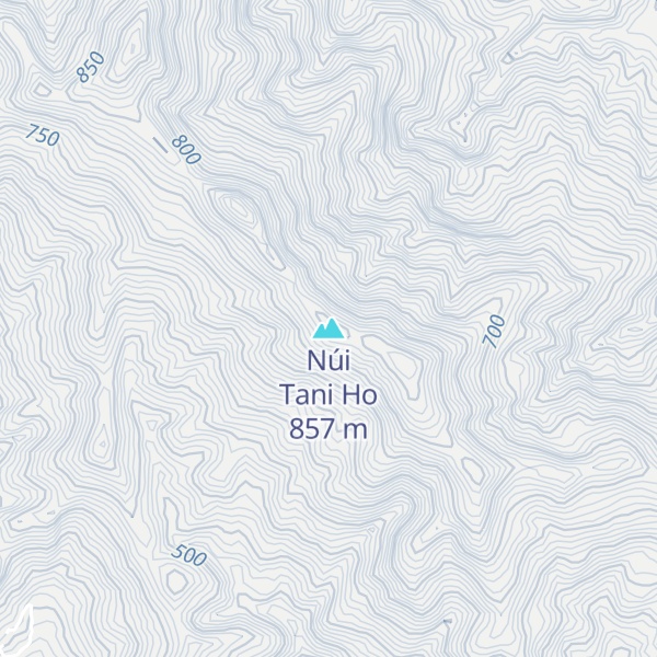 Map of Núi Tani Ho