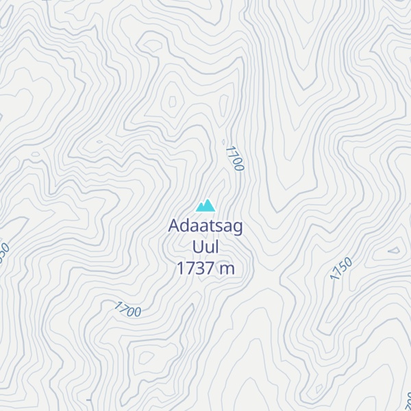 Map of Adaatsag Uul