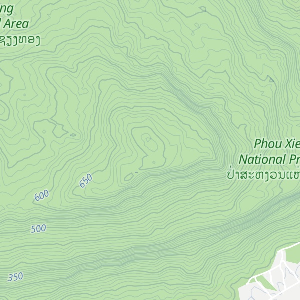 Map of Phou Không