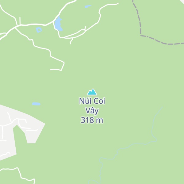 Map of Núi Coi Vây