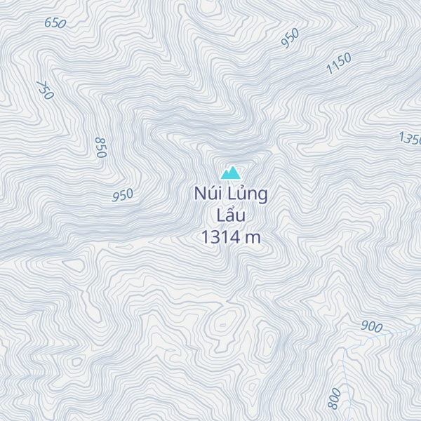 Map of Pù Tai Lùng