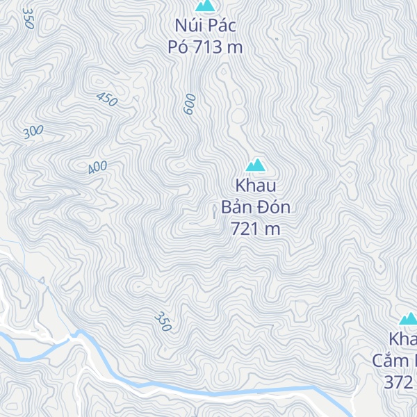 Map of Núi Khuổi Vài