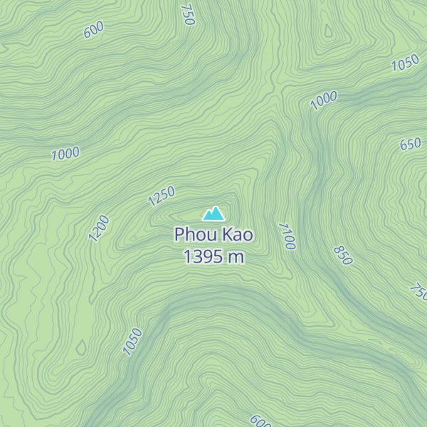 Map of Phou Kao