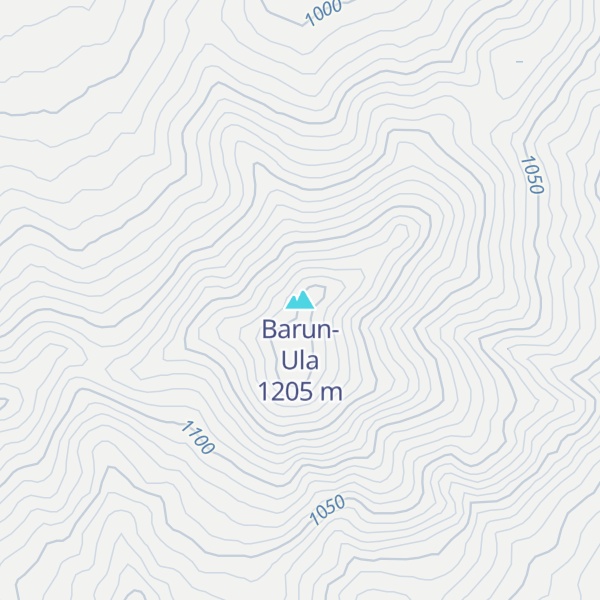 Map of Barun-Ula