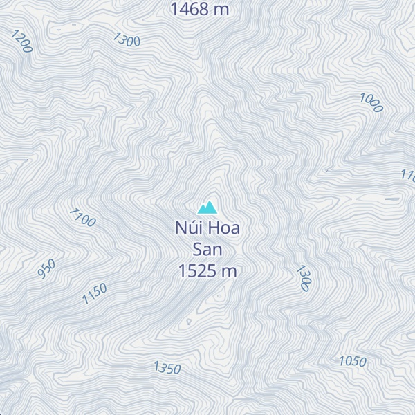 Map of Núi Hoa San