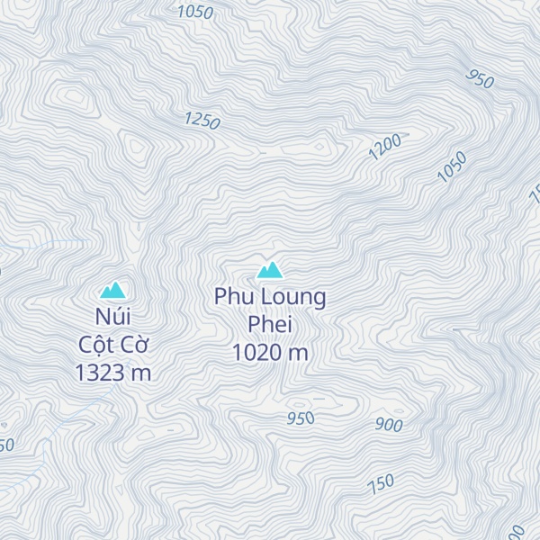 Map of Phu Loung Phei