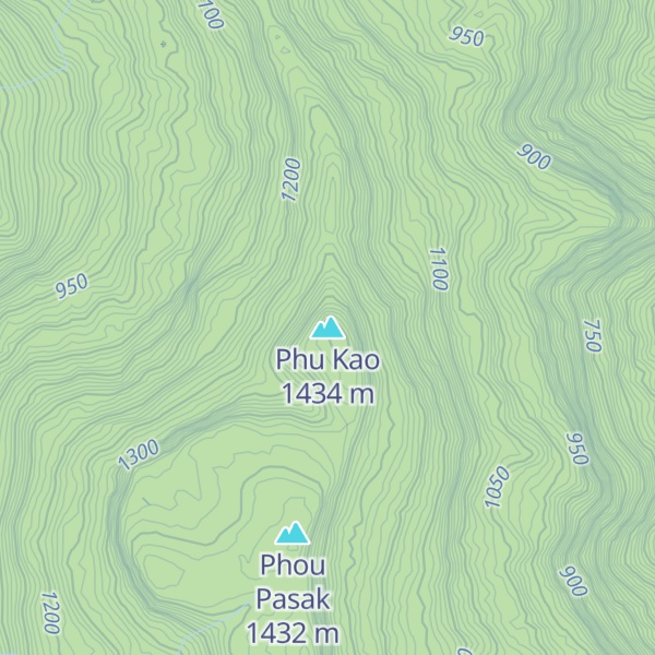 Map of Phu Kao