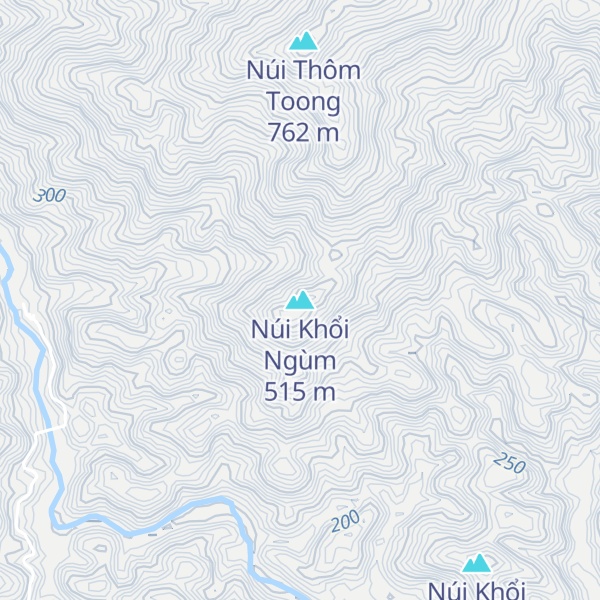 Map of Núi Khổi Ngùm