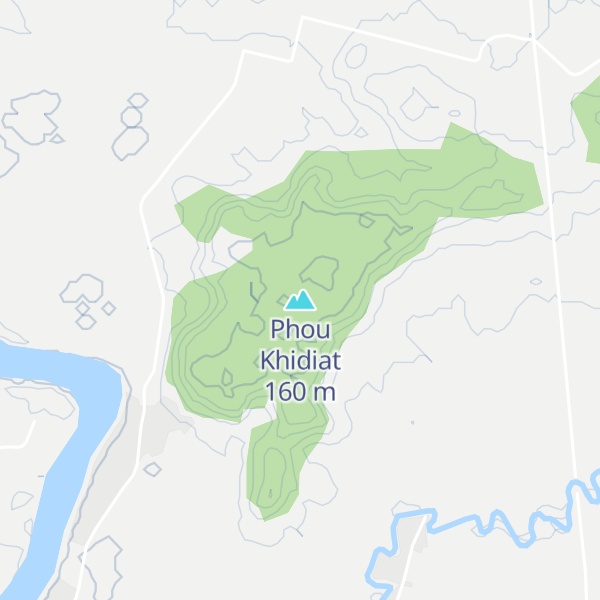 Map of Phou Khidiat