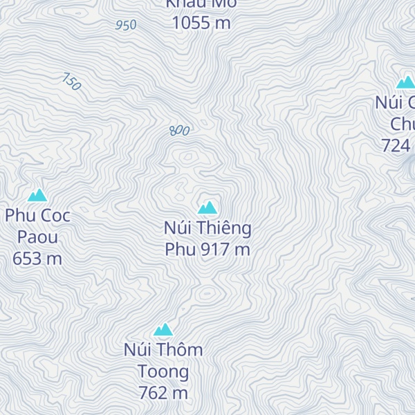Map of Núi Thiêng Phu