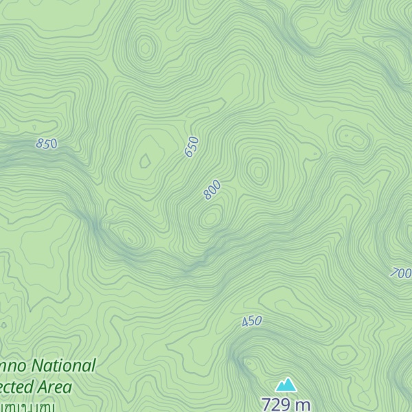 Map of Phou Xon